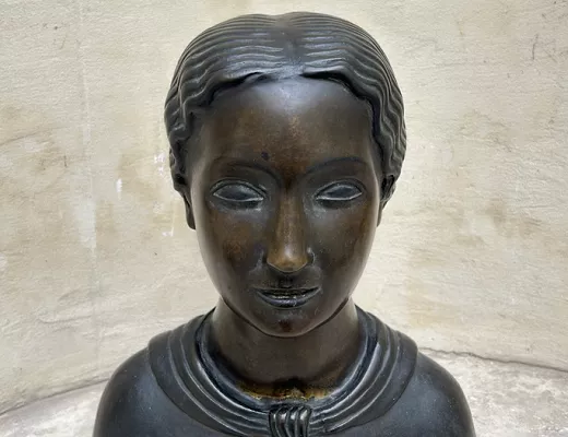 Portrait d'une jeune demoiselle 
